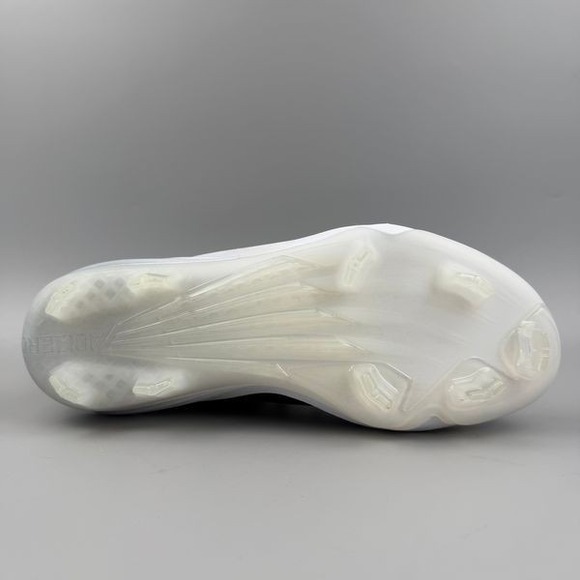 Adidas Adizero Impact TPU Baseball Cleats Men Size 10 Black White JI1467 NEW - Picture 5 of 6